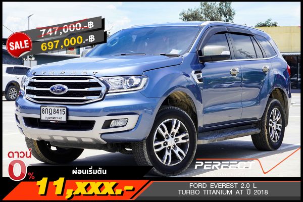 FORD EVEREST 2.0 L TURBO TITANIUM AT ปี 2018