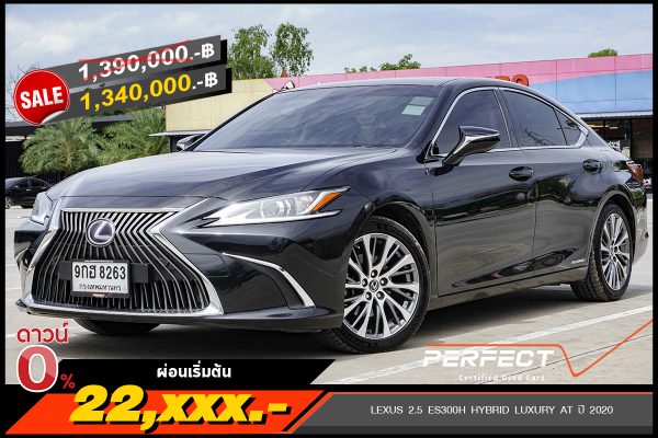 LEXUS 2.5 ES300H HYBRID LUXURY AT ปี 2020