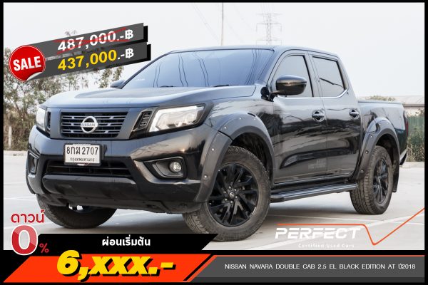 NISSAN NAVARA DOUBLE CAB 2.5 EL BLACK EDITION AT ปี2018