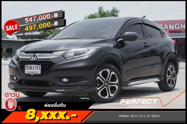 HONDA HR-V 1.8 E AT ปี2016
