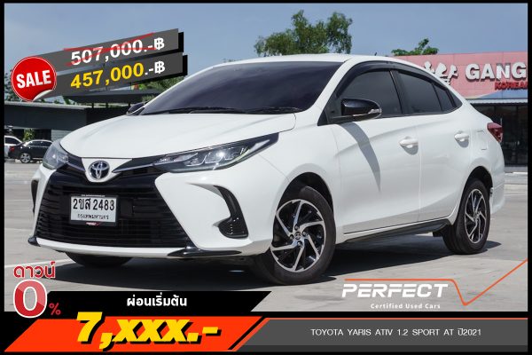 TOYOTA YARIS ATIV 1.2 SPORT AT ปี2021
