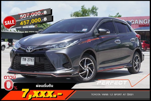 TOYOTA YARIS 1.2 SPORT AT ปี2021