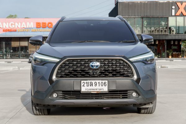 TOYOTA COROLLA CROSS 1.8 HYBRID PREMIUM SAFETY AT ปี2021 จด ปี2022 - Image 4