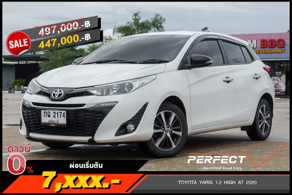 TOYOTA YARIS 1.2 HIGH AT 2020