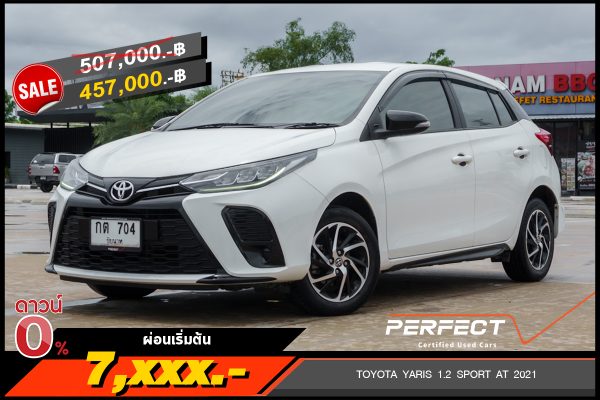 TOYOTA YARIS 1.2 SPORT AT 2021