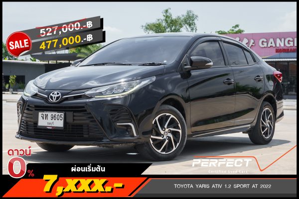 TOYOTA YARIS ATIV 1.2 SPORT AT 2022