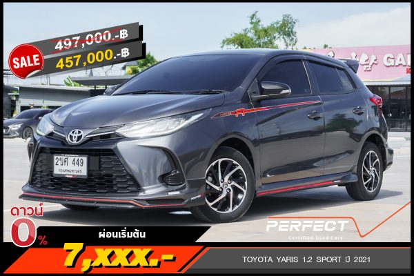 TOYOTA YARIS 1.2 SPORT AT 2021