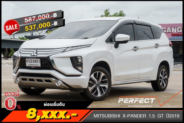 MITSUBISHI X-PANDER 1.5 GT AT ปี2019
