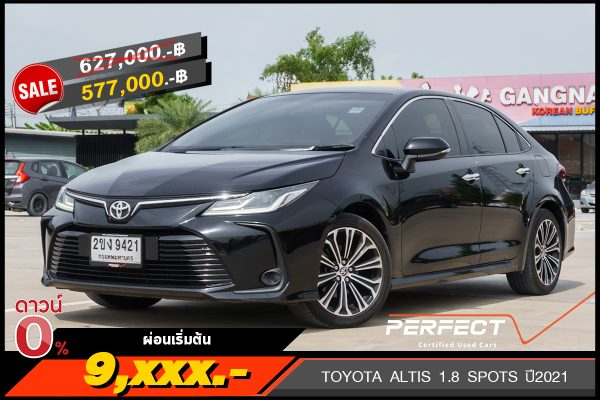 TOYOTA ALTIS 1.8 SPOTS AT ปี2021