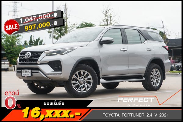TOYOTA FORTUNER 2.4 V 2021